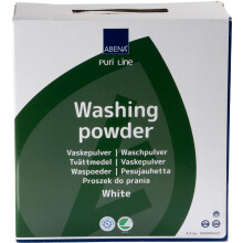 ABENA Washing Powder |4.3kg| Jumbo Pack of Non scented Washing Detergent for light coloured clothing, Laundry Powder that's gentle on even the most