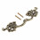 Antique Silver Drawer Pull Handle 85mm 1