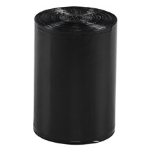 Xeabia 30 L Heavy Duty Bin Bags Liners, Black Trash Bags, 85 Bags