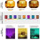 Projetor de Luz Noturna Aurora Boreal com 16 Cores 3