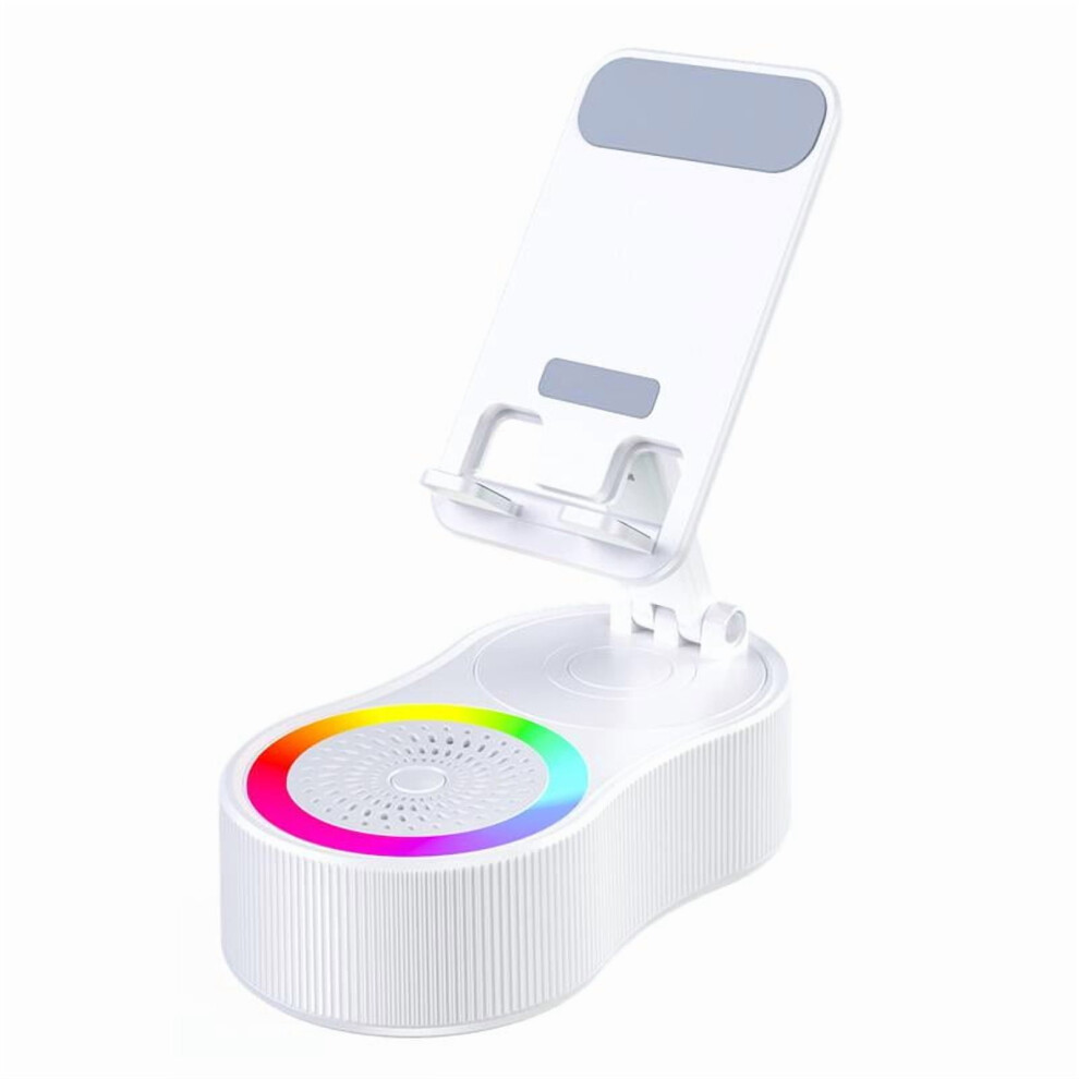 Wireless Induction Bluetooth Speaker With Phone Holder, Light 962029874461