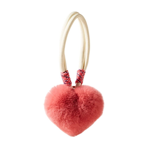 Bling Keychain Red Bow Heart Rhinestone Pendant 1