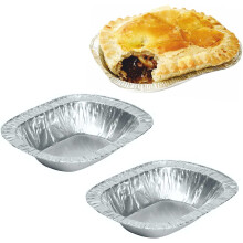 lgt Steak Pie Disposable Recyclable foil Cases Dishes tins (50)
