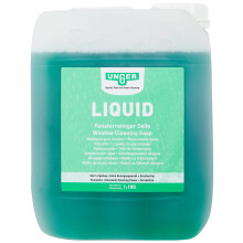 Unger Professional Window Cleaning Liquid 5L - Eco Friendly & Smear Free Window Glass Cleaner - Economical 1:100 Mixing Ratio for 500 litres of