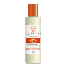 Wheelers Natural Wood Furniture Cream (300ml) Natural Beeswax Furniture Polish Infused with Essential Oils, Nourishes and Protects Vanity Tables,
