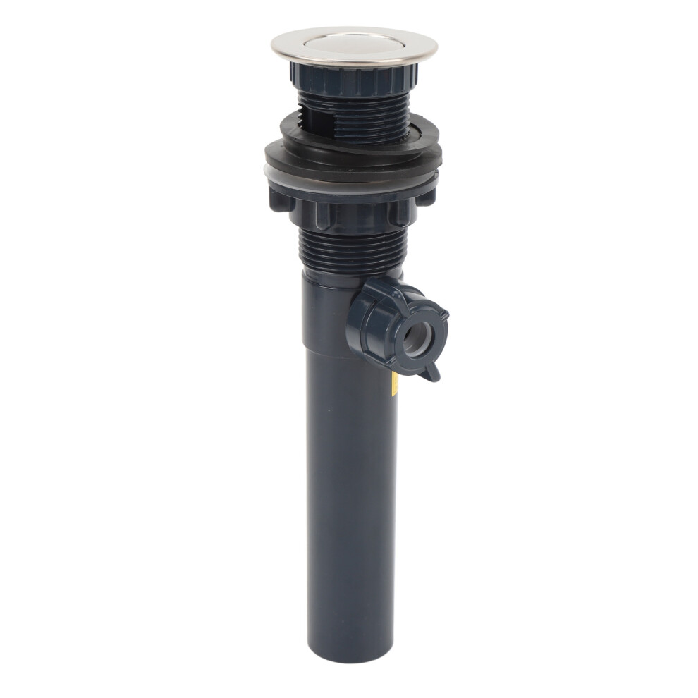 Stainless Steel Sink Drain With Lift Rod, Anti Clogging Pop Up Stopper 8061384454959