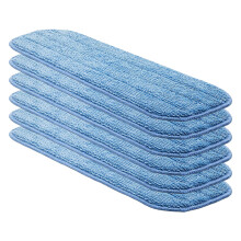 Replacement Washable Microfiber Absorbing Pads - Compatible with E-Cloth Deep Clean Mop, Wet & Dry Cleaning Cloth Refills for All Hard-Floor