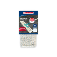 Leifheit 55117 - mop accessories (Mop head, Ivory, Turquoise, Cotton, Fiber), Small
