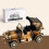 Nostalgic Railway Train Antique Car Model-ClassicCar with bas 5
