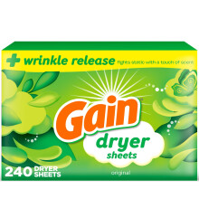 Gain Original Scent Tumble Dryer Sheets 240