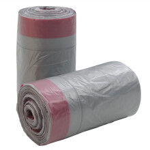 Gitany 50L Swing Bin Liners, Drawstring Bin Liner, Plastic Bin Liner Bags, 125 Bags
