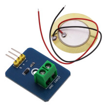 Módulo sensor de vibração piezoelétrico cerâmico (1 unidade)