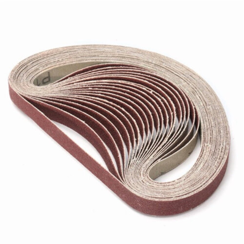 10 τεμάχια ιμάντες λείανσης λείανσης 520x20mm για λειαντήρα ιμάντα