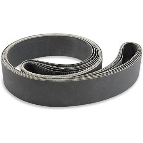 Ταινίες λείανσης καρβιδίου πυριτίου 2" x 72" 80Grit (Συσκευασία των 6)