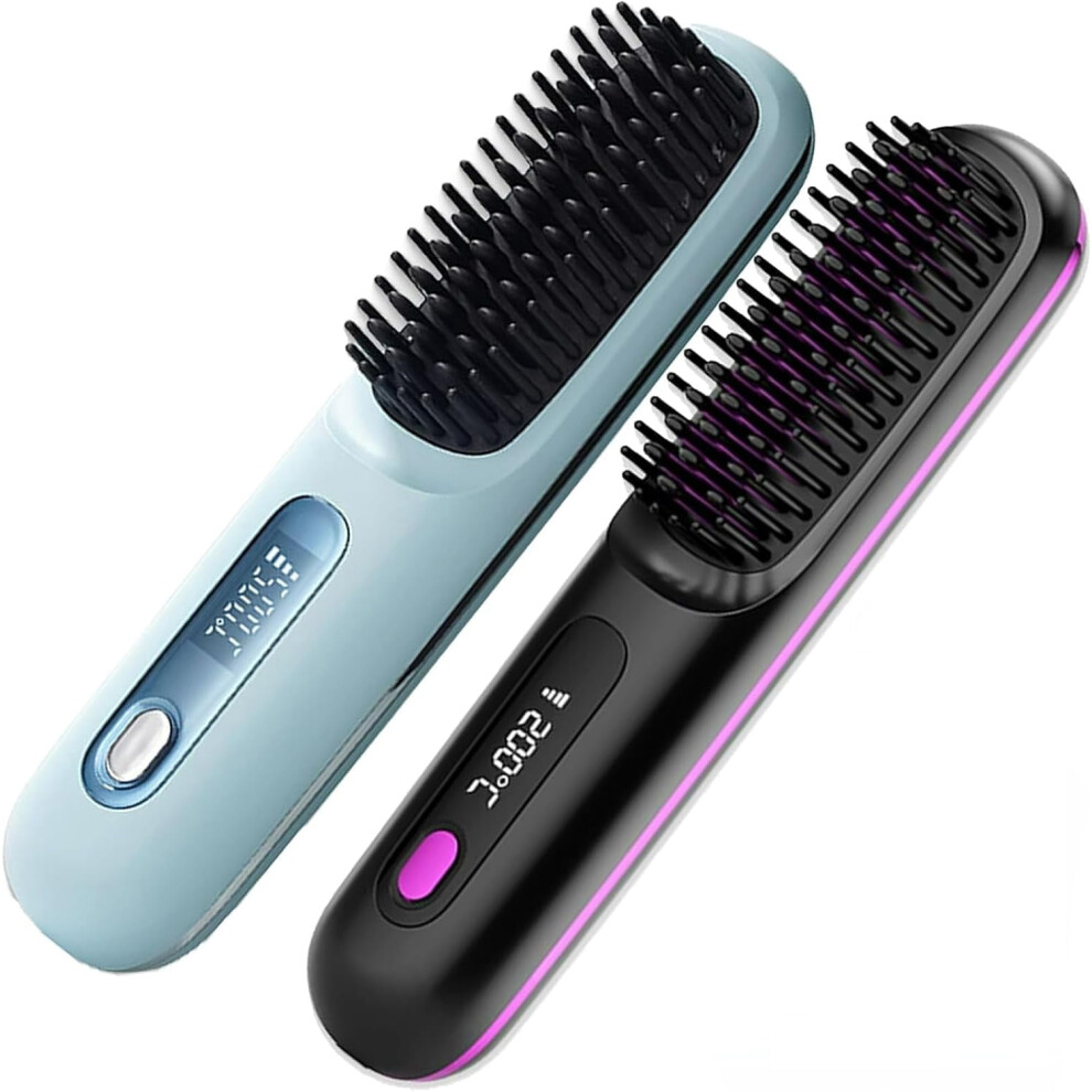 Hair Straightening Comb Rechargeable 3 Temp Settings