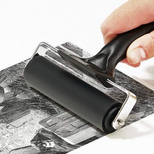 Portable Plastic Ink Roller Designs For Consistent Pressure-2 2