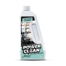 Jaxons Clean Power Clean Gym Floor Cleaner 750ml ? Ideal for Rubber, Sprung Flooring, PVC, Vinyl & Linoleum ? Citrus Scent, Anti-Slip Finish ?