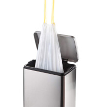 Bilieasy Bin Bags 50L 64x71 cm Bin Liners 13 Gal 200 counts Garbage Bags for Office Kitchen Bedroom
