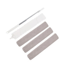 JEBBLAS Gap Dust Brush Under Appliances Cleaning Tool with Telescoping Long Handle? Grey