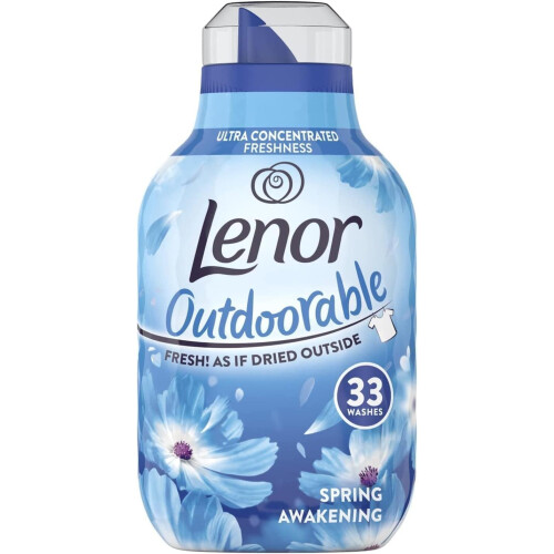 Lenor Outdoorable Fabric Conditioner Spring Awakening 33 Washes, 462ml