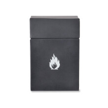 Garden Trading Firelighter Box Crafted in Powder Coated Steel | H20 X W14 X D9cm