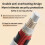 Comfortable Neck Mounted Dryer for Pet Powerful Airflows Quick 5