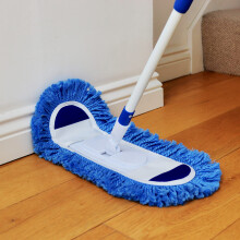 The Home Valet Company Microfiber Flexi Floor Duster use Wet or Dry Great For Cleaning Wood and Tiled Floors Can Go Up Skirting Boards To Save Time