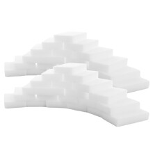 ASelected Pack of 100 Magic Eraser Sponges for Stain Mark Removal Magic Sponges for Cleaning Household Cleaning Blocks Melamine Sponge for Painted