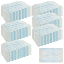 FWEEK 60PCS Flash Dust Magnet, Fluffy Duster Refills, Flash Dust Magnet Refill, Disposable Duster Heads for Home & Car Cleaning