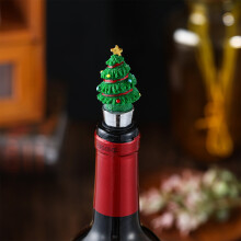 Weihnachtsbaum-Weinflaschenverschluss – Zinklegierung &