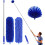Microfiber Duster, Feather Duster Cleaning Kit with Telescoping Extension Pole 30-81 Inch, Reusable Bendable Dusters, Washable Lightweight Dusters for 1