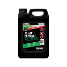 SCRUBB S25 Algae Remover, Mould & Lichen Remover, for Exterior Surfaces, Decking, Masonry, Tiles, Roofering, Patios, Fencing, Paving & Driveways