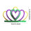 2 stk. Mardi Gras prinsesse-assortiment - Festtilbehør 2