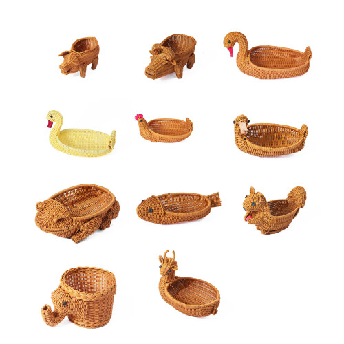 Creative Animal Fruit Basket for Living Room Storage PP-2 1
