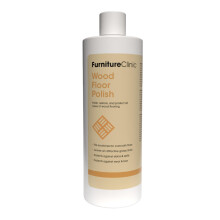 Wood Floor Polish - Polishes to a Glossy Finish - Protects Against Stains - Reduces Wear & Tear - For Hardwood and Engineered Wooden Flooring - 500ml