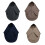 Classical Shawl Wrap Hijab Scarf Middle-Dark Grey 86x78cm 2