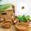 Creative Animal Fruit Basket for Living Room Storage PP-2 3