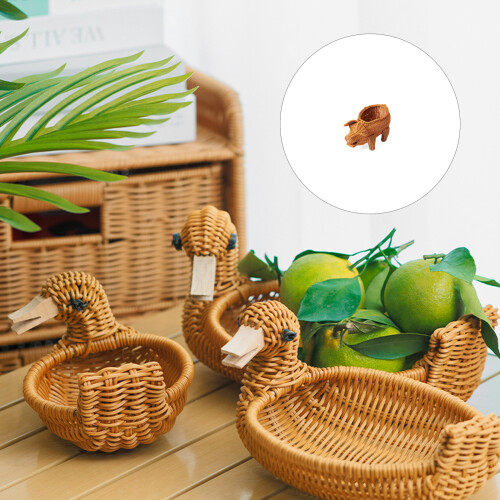 Creative Animal Fruit Basket for Living Room Storage PP-2 2