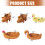 Creative Animal Fruit Basket for Living Room Storage PP-2 4