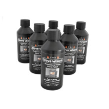 The Stove Wizard Professional Trade Stove Polish for Log Wood Burners, Multi Fuel Stoves, Grates, Fire Surrounds, Restore Back to Black (250ml)