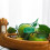 Creative Animal Fruit Basket for Living Room Storage PP-2 6