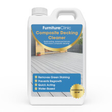 Furniture Clinic Composite Decking Cleaner ? Quick Acting Formula to Clean Composite Decking ? Removes Green Staining - 5L