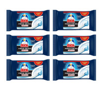 6X Duck Fresh Brush Refills (6 Packs, 72 Flushable Cleaning Pads)- Biodegradable- Duck Toilet Bowl Cleaner