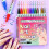 Wasserfestes Nagelkunst-Stiftset, 0,5 mm Spitze, 12 oder 24 Farben 7