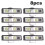 8Pcs LED Work Light 48W 16LED High-Visibility White Light Bar for Vehicles IP67 Waterproof 4