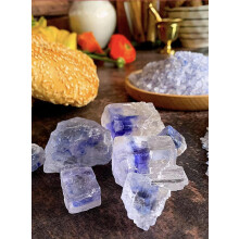 Rare Ancient Blue Rock Salt - 80+ Minerals, Natural, High Potassium, Lower Sodium, Gourmet 250-Gr GMO Free
