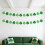 Glittering Shamrock Bunting Ceiling Hanging Ornament for-2 5 5