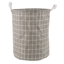 Convenient Foldable Grid Basket for Organizing-Light Grey XXL