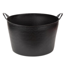 Amtech - Flexi Tub for Carrying Water, Soil, Bricks, Super Strong Reinforced Handles, Home DIY, Eco Friendly, Durable and Long Lasting, Heavy Duty,