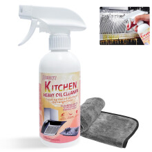 Kitchen Cleaner, Clean up Kitchen Oil Stains, Kitchen Heavy Duty Cleaner Spray, Oven Cleaner Heavy Duty, Heavy Oil Cleaner for Countertops, Ovens, and